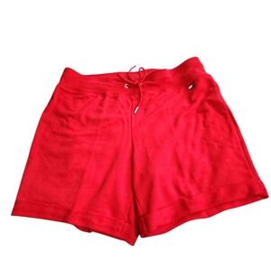 Women's Red Casual Shorts
